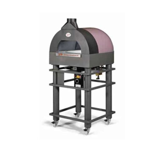 Rotating gas / wood fired pizza oven Pavesi JOY 110 TW Pizza Ovens
